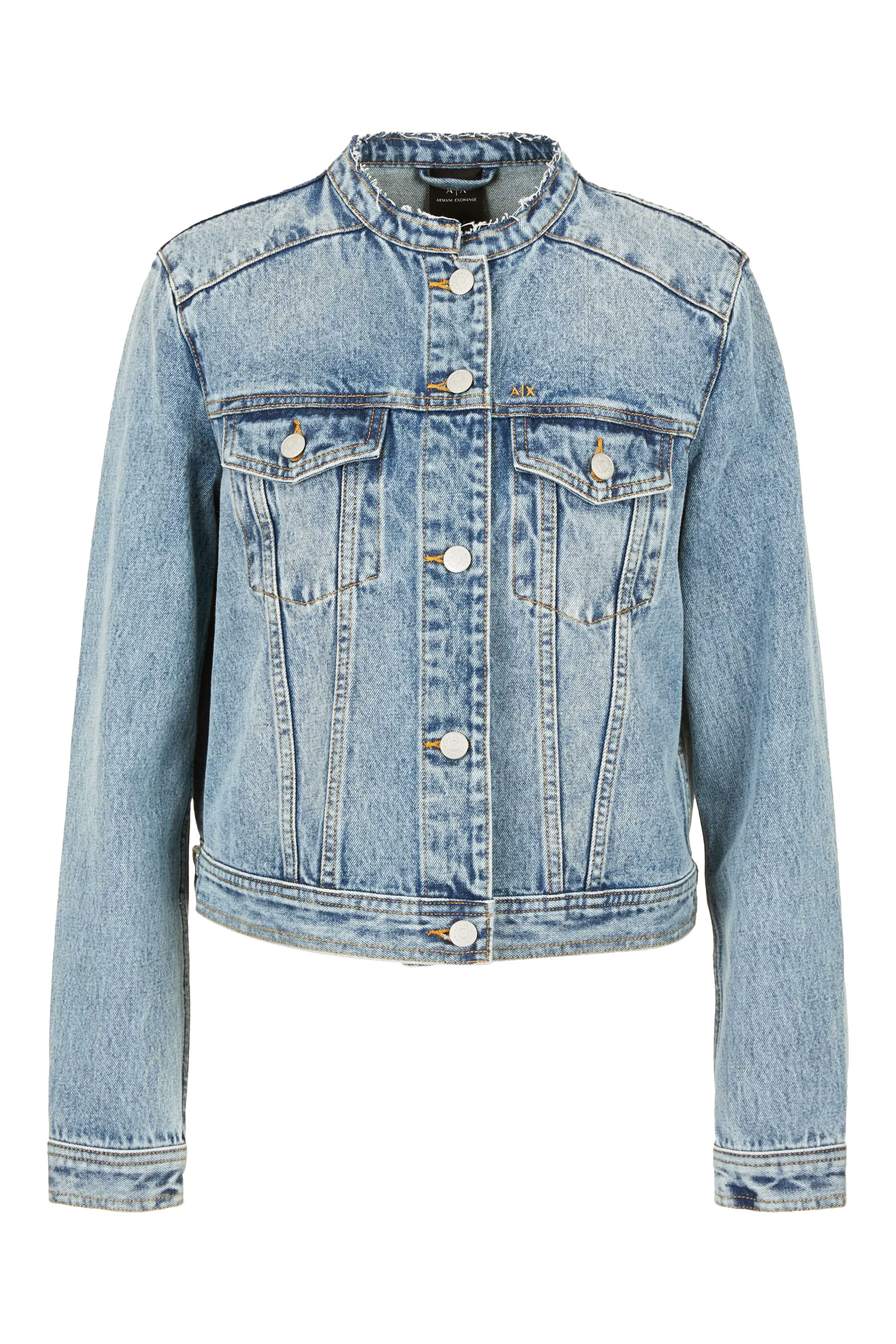 Armani exchange sale jean jacket